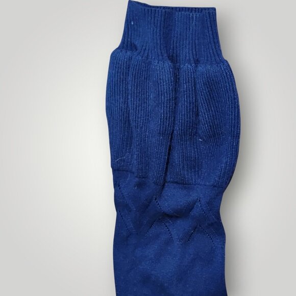 Neiman Marcus Women’s M Navy Blue Open Front Cardigan Sweater Rayon Blend - Picture 4 of 13